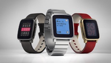 Pebble представила металлическую версию своих новых смарт-часов