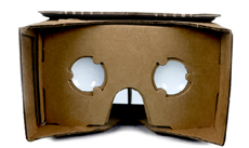 Google анонсировала картонный шлем виртуальной реальности