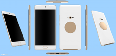 Meizu X2 с круглым дисплеем появился на рендерах