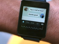 Работа клавиатуры Minuum продемонстрирована на LG G Watch
