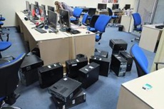 Нацполиция и ГФС обыскивают офис компании "Миранда"