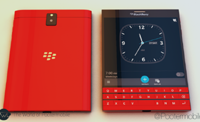 BlackBerry Passport в красном и белом на подходе