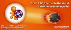 Жители Миннеаполиса получат Интернет на скорости 10 Гбит/с за $400 в месяц