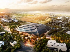 Google строит «зеленый» офис на аэродроме  NASA