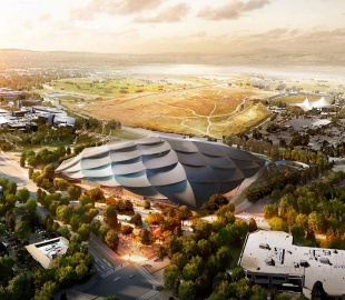 Google строит «зеленый» офис на аэродроме  NASA