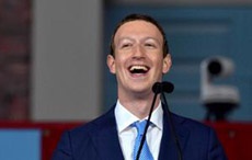 Основатель Facebook за неделю разбогател на 3,5 млрд долларов