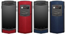 Вышла лимитированная версия Vertu Ti за $11,6 тыс. в синем и красном исполнении