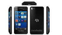 В сеть утекли изображения смартфона Blackberry Z10