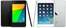 iPad mini 2 и Nexus 7. Сравнение характеристик