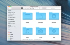 Как быстро узнать размер папки на Mac