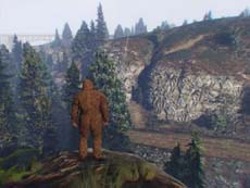 Геймеры обнаружили способ превращаться в Снежного человека в GTA V