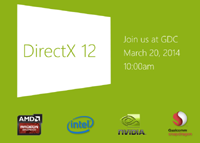 Microsoft представит DirectX 12 через две недели