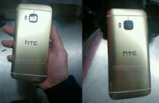 Опубликованы фотографии задней панели золотистого HTC One