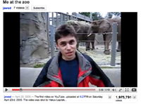 8 лет назад на YouTube опубликовали первый ролик