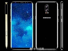 В Samsung Galaxy Note 8 изменят расположение сканера отпечатков пальцев