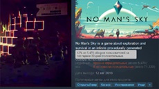 No Man's Sky признали самой худшей игрой в Steam