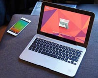 Смартбук Alcatel использует смартфон как «мозговой центр»