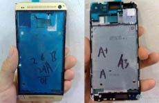 Фотографии корпуса HTC One золотого цвета попали в Интернет