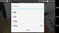 На QHD-смартфонах появилась возможность смотреть видео из YouTube в разрешении 1440p
