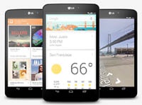 Google начал продажи смартфона Sony и планшета LG с эталонным Android