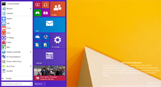 Меню «Пуск» в Windows 9 будет менять цвет в зависимости от темы оформления