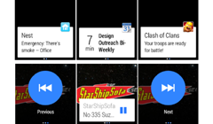 Google показала систему уведомлений в Android Wear