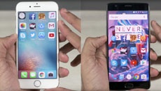 Сравнение быстродействия OnePlus 3 и iPhone 6s: 6 ГБ ОЗУ не нужны?