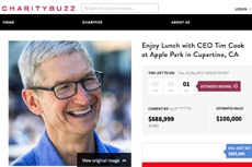 Неизвестный заплатил рекордные $700 000 за ланч с Тимом Куком в Apple Park
