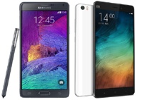 Преимущества Xioami Mi Note Pro перед Samsung Galaxy Note 4