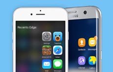 Как добавить боковую панель в стиле Galaxy S7 edge на iPhone