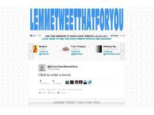 Создан сервис для подделки твитов