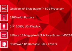 Смартфон компании OnePlus получит процессор Qualcomm Snapdragon 801