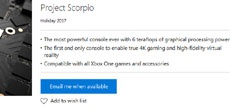 Microsoft считает Project Scorpio «первой и единственной консолью с настоящим 4К»