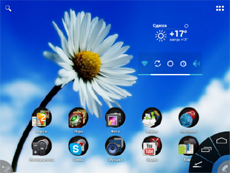 Как скрыть системную панель Android