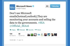 Сирийские хакеры взломали три аккаунта Microsoft в твиттере