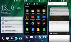 Скриншоты и видео Android 5.0.1 с Sense 6.0 для смартфона HTC One (M8)
