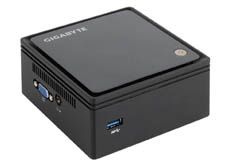 Новая модель мини-компьютера Gigabyte BRIX получила чип Intel Celeron Bay Trail
