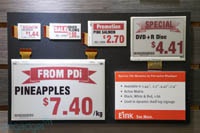 Представлена трехцветная электронная бумага