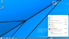 Новая утечка Windows 9 показала работу центра уведомлений