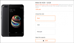 Xiaomi Mi5X выйдет в новой модификации