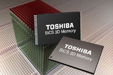 Toshiba представила первые в мире микрочипы 3D TLC NAND ёмкостью 32 Гбайт
