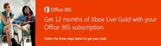 Новые подписчики Office 365 могут бесплатно пользоваться Xbox Live Gold целый год