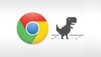 Google встроила в новую версию Chrome для Mac мини-игру с динозавром