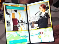 В 2017 году на рынке может появиться смартфон со складным дисплеем
