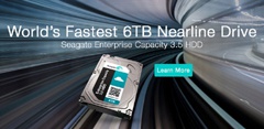 Seagate выпустила «самый быстрый в мире HDD на 6 Тбайт»