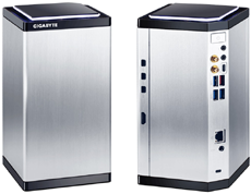 GIGABYTE выпустила новые модели игровых систем BRIX Gaming