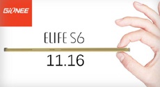 16 ноября Gionee анонсирует новый смартфон Elife S6