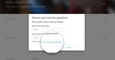 Как поменять секретные вопросы для Apple ID