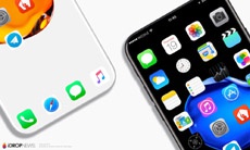 Таким может быть iPhone 8 с безрамочным дисплеем и без кнопки Home