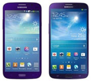 Samsung выпустит Galaxy Mega 6.3 и Mega 5.8 в фиолетовом корпусе